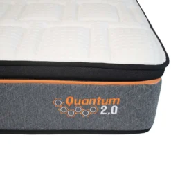 Matelas simple roulé semi-fermeà ressorts ensachés - 39"