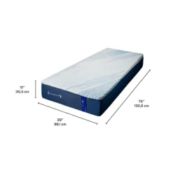 Matelas simple roulé semi-fermeen mousse mémoire - 39