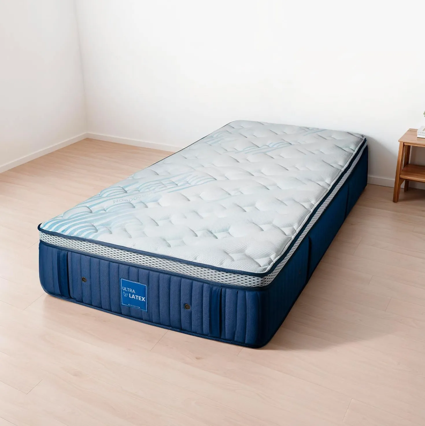 Matelas simple semi-ferme hybride - 39"