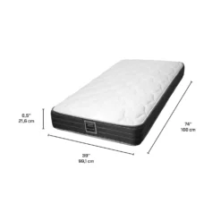 Matelas simple semi-ferme à ressorts- 39
