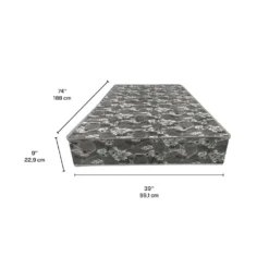 Matelas simple semi-ferme à ressorts