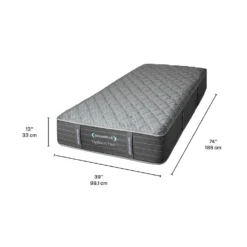 Matelas simple ultra ferme à ressorts ensachés- 39