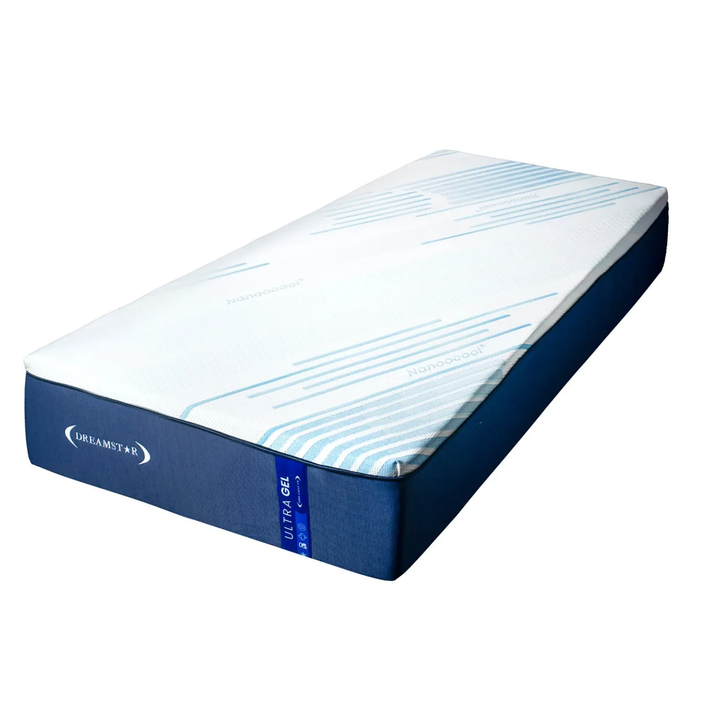 Matelas simple XLroulé semi-ferme en mousse mémoire - 39" x 80"