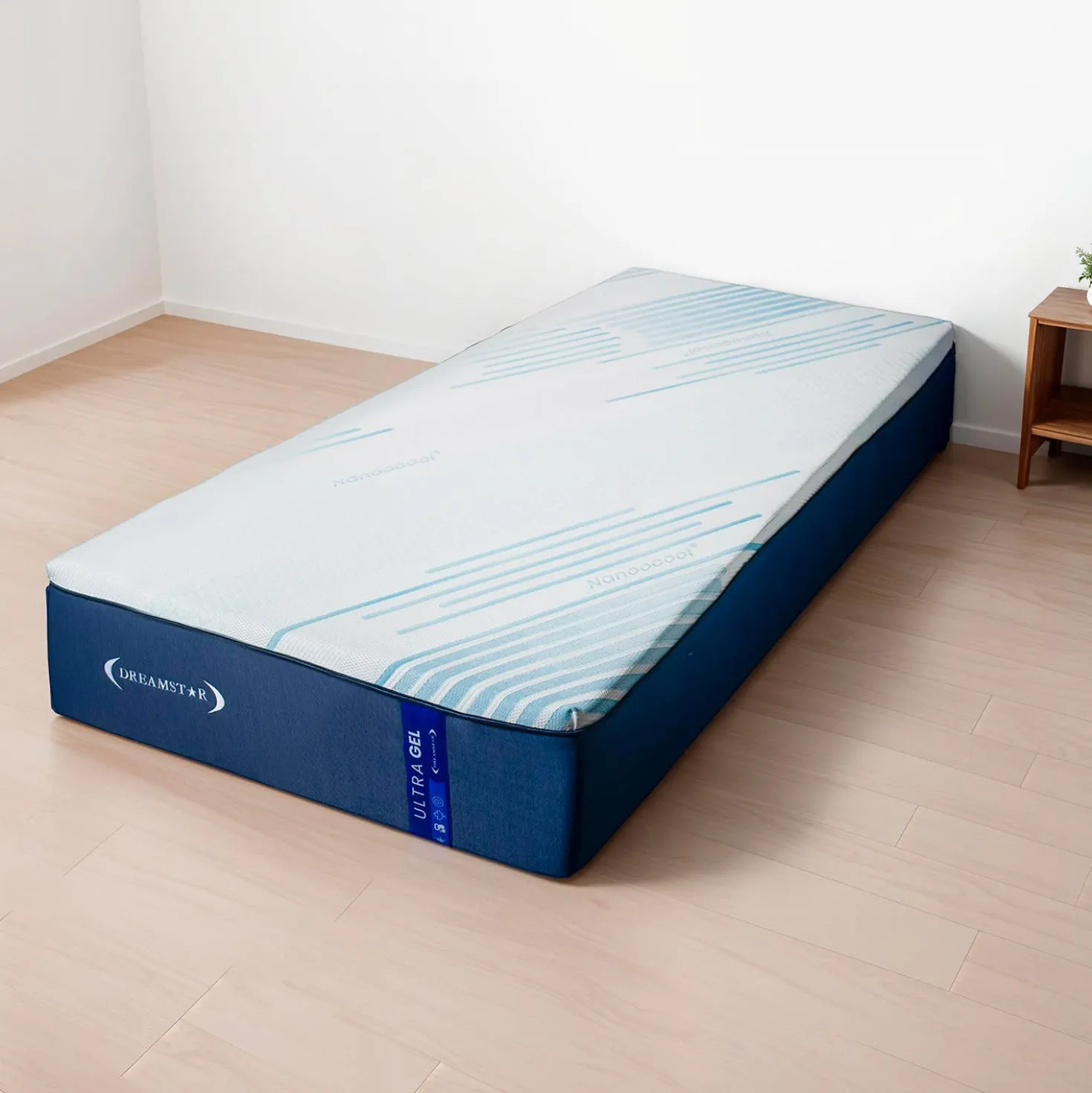 Matelas simple XLroulé semi-ferme en mousse mémoire - 39" x 80"