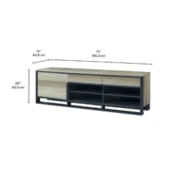 Meuble télé avec rangement - 71