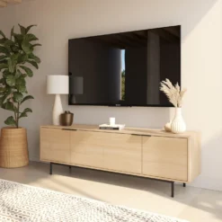 Meuble télé avec rangement 70