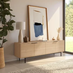 Meuble télé avec rangement 70