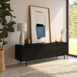 Meuble télé avec rangement 70