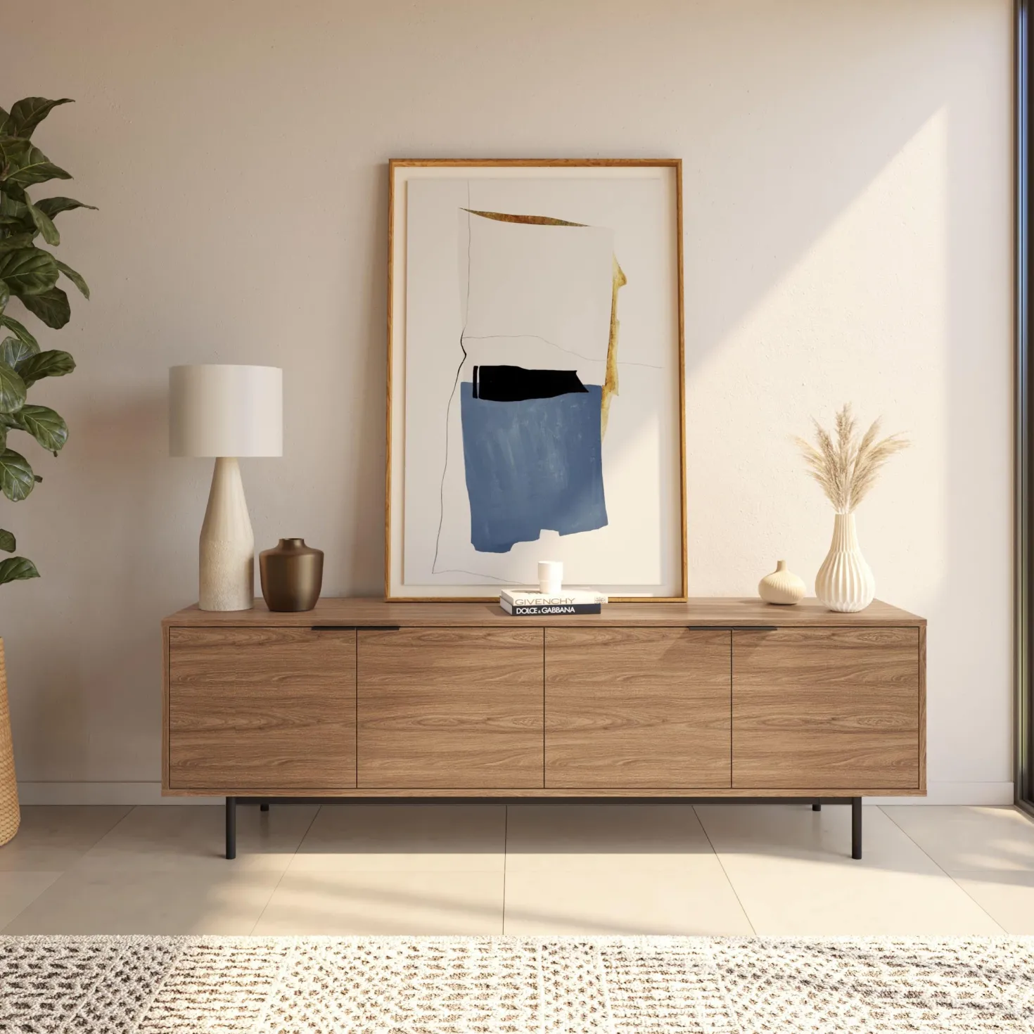Meuble télé avec rangement70" - Nexera