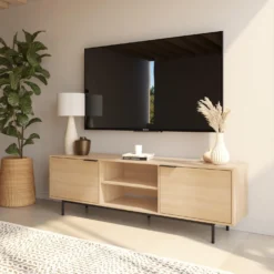 Meuble télé avec rangement 70