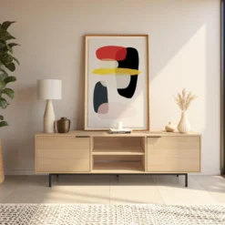 Meuble télé avec rangement 70