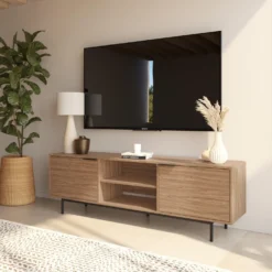 Meuble télé avec rangement 70