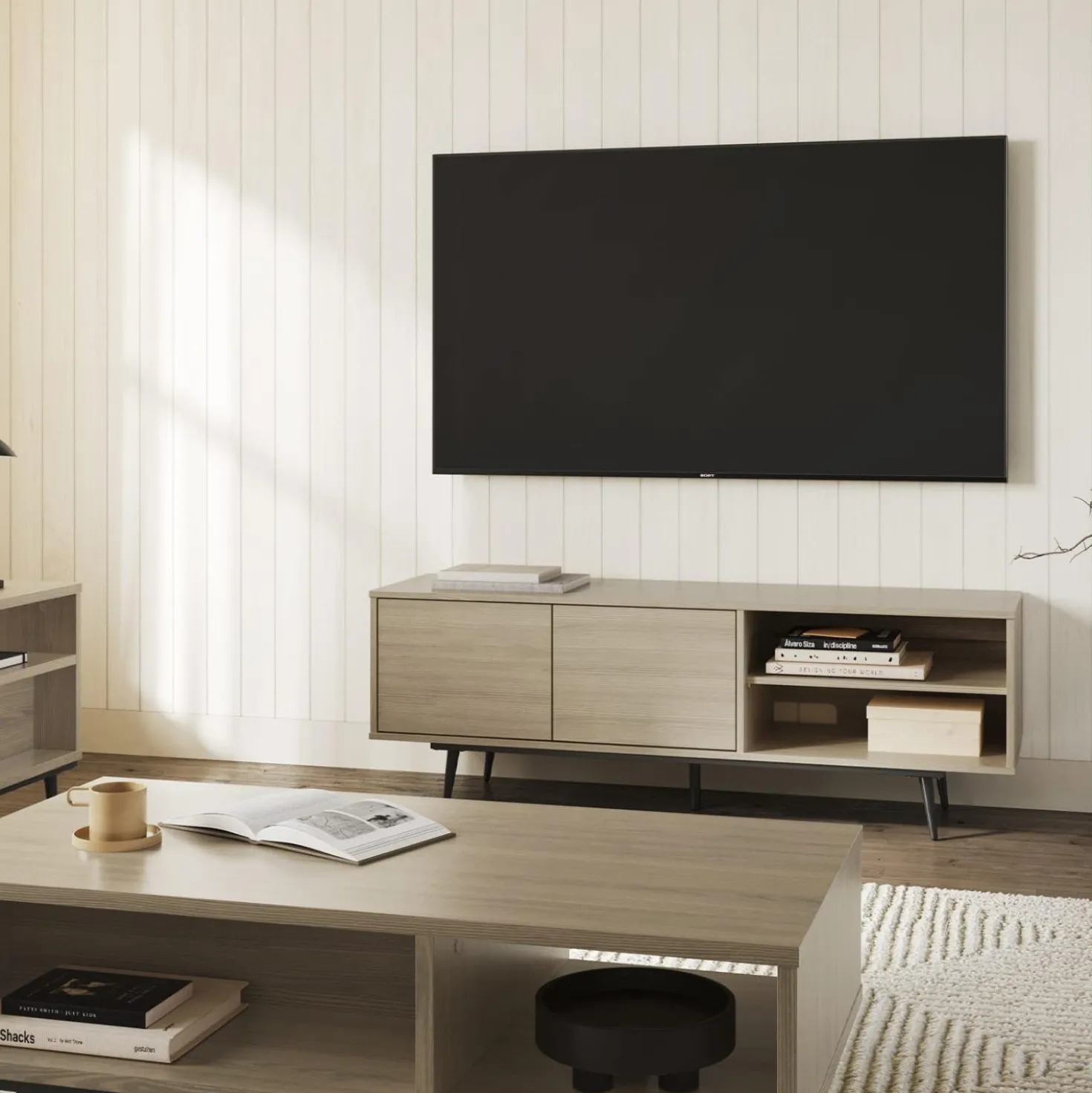 Meuble télé avec rangement 60'' - South Shore