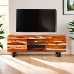 Meuble télé en bois massif - 58