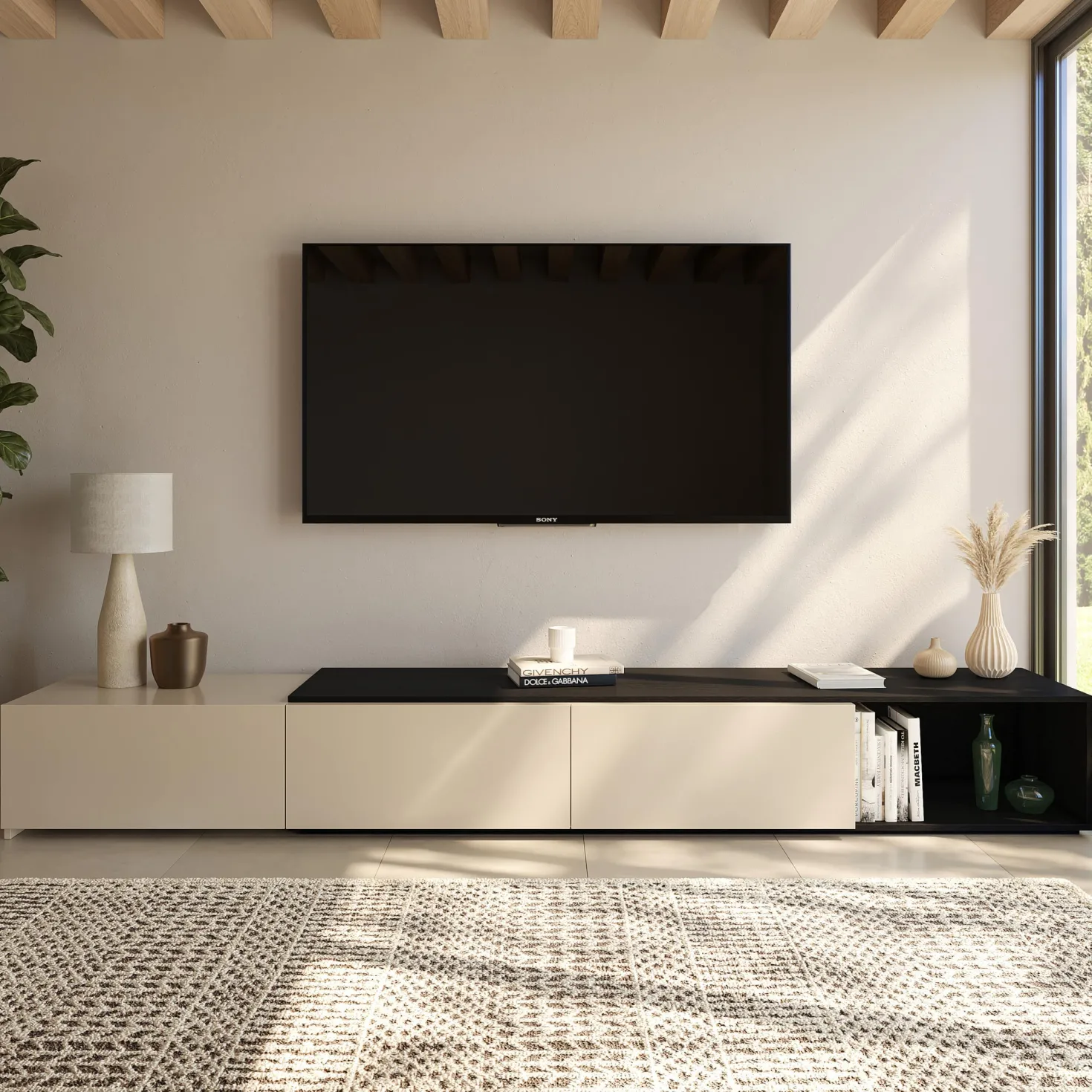 Meuble télé extensible - Nexera