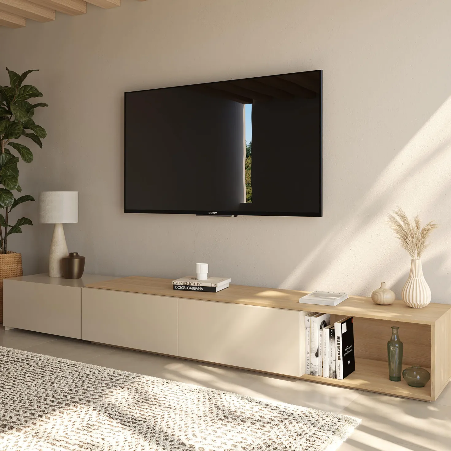 Meuble télé extensible - Nexera