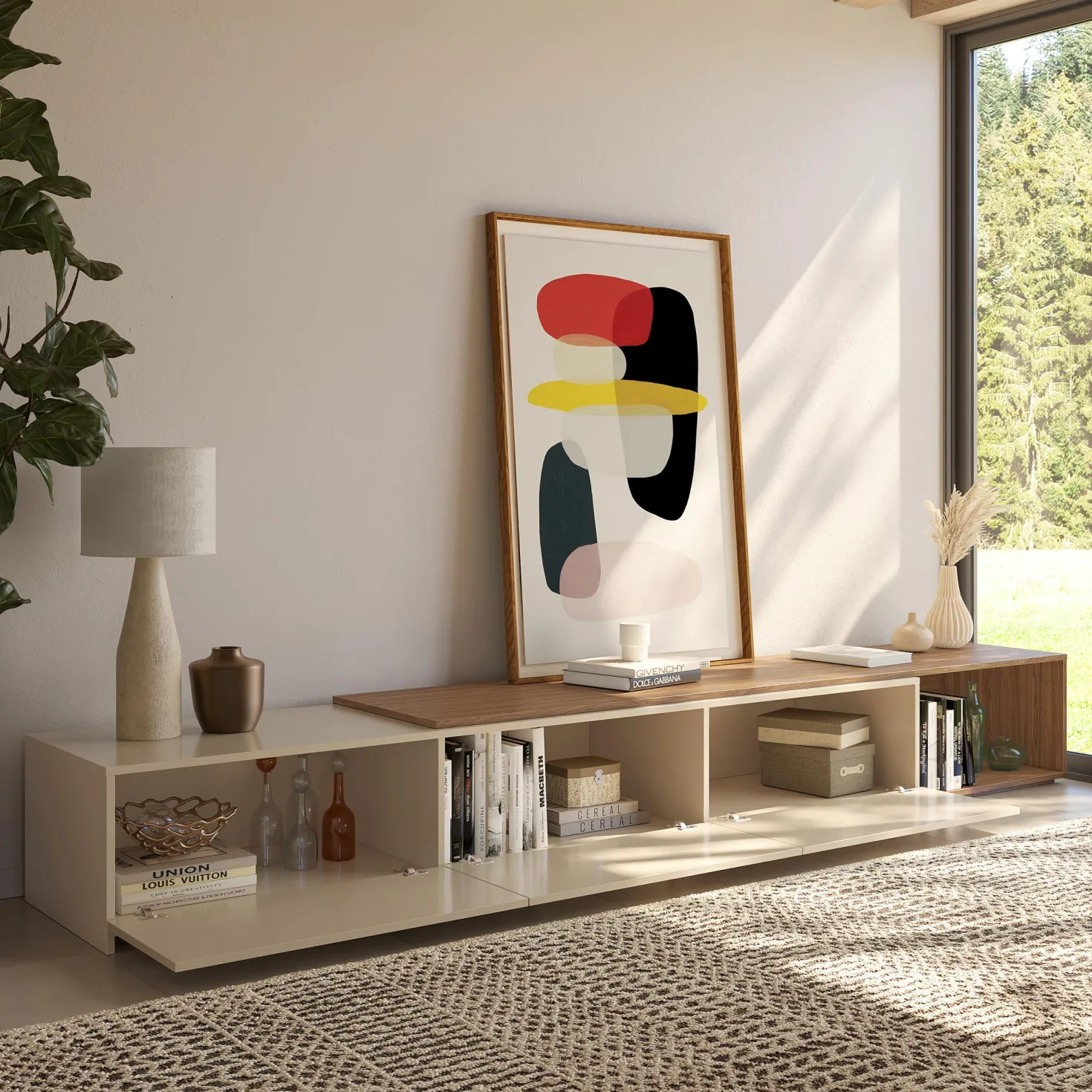 Meuble télé extensible - Nexera