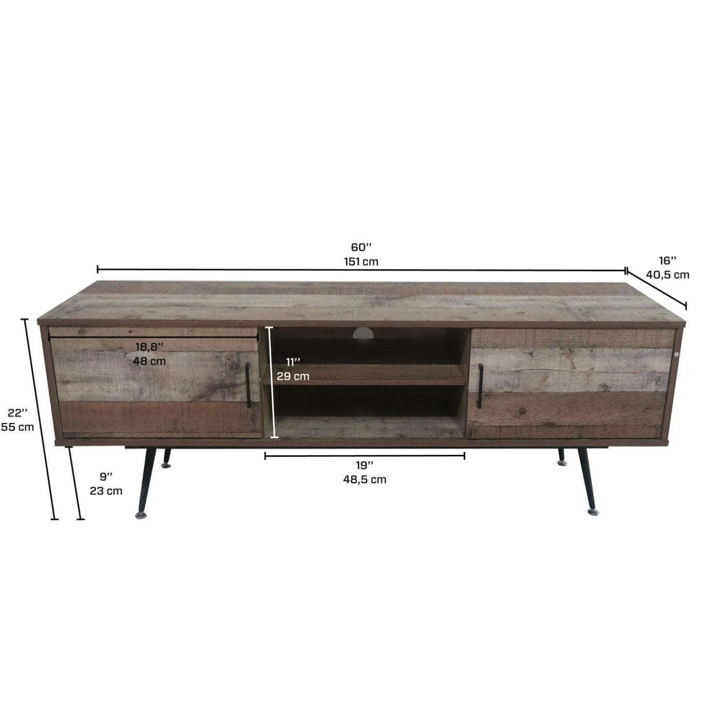 Meuble TV 60"