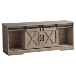 Meuble TV avec portes coulissantes 60" - Monarch