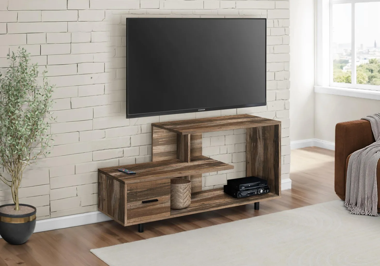Meuble TV avec tiroir 48" - Monarch