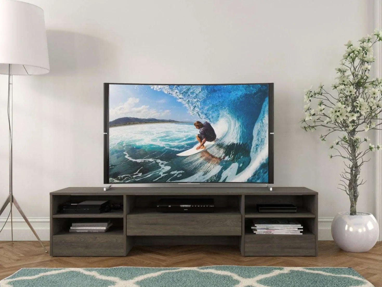 Meuble TV avec tiroir 72" - Nexera