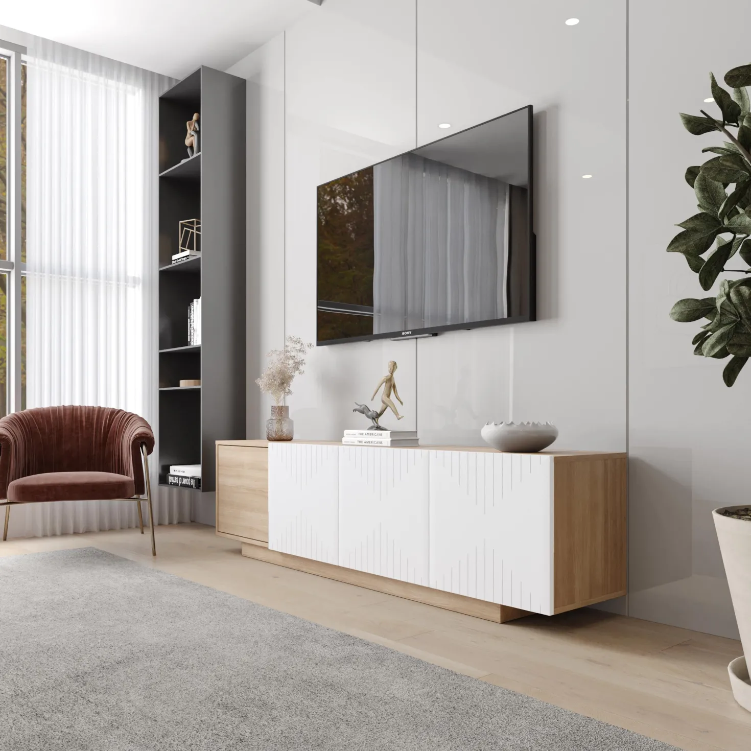 Meuble TV 72" - Nexera