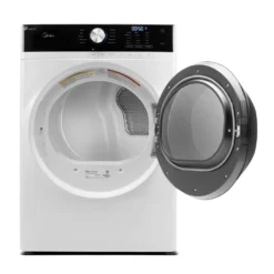 Midea Ensemble laveuse sécheuse, Blanc, Chargement frontal