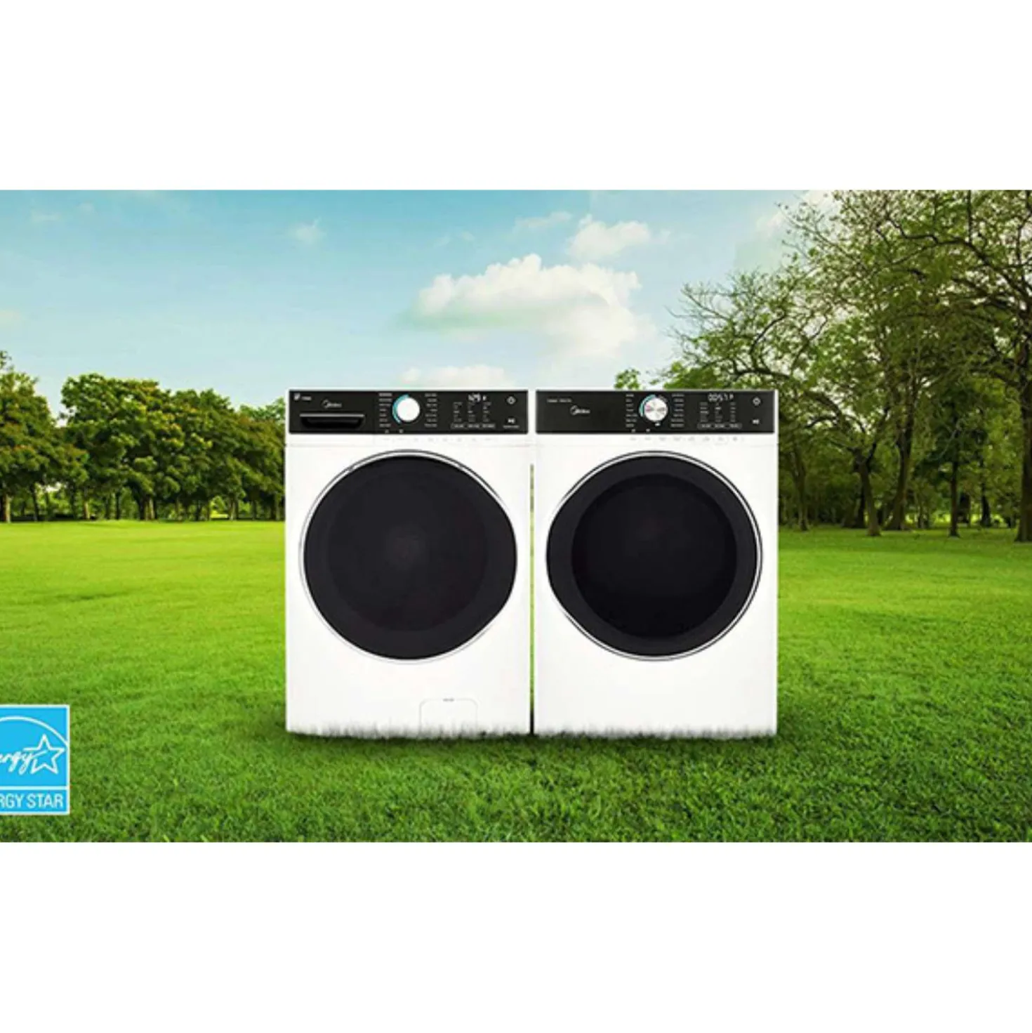 Midea Laveuse Chargement frontal Blanc 27" - MLH52N4AWW