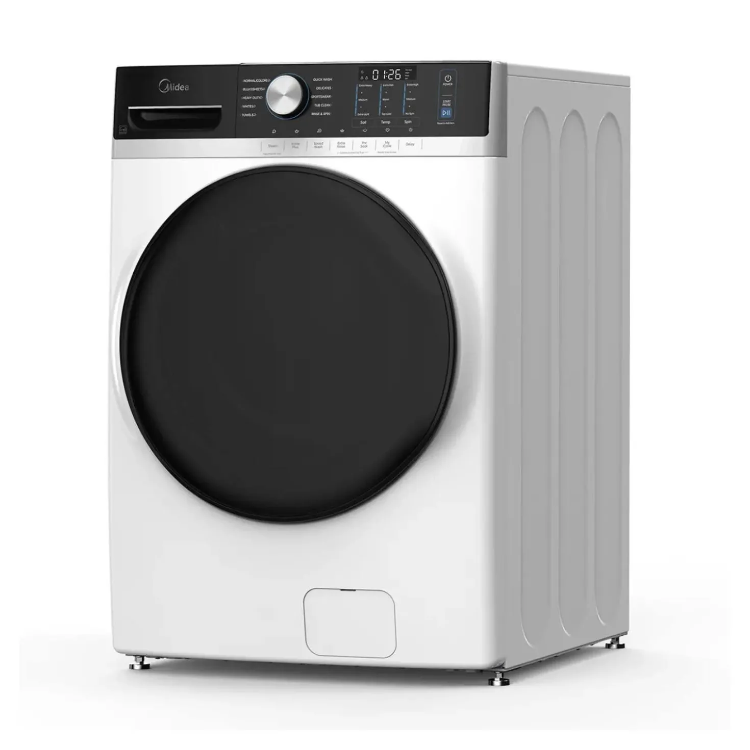 Midea Laveuse Chargement frontal Blanc 27" - MLHW52S7AWW