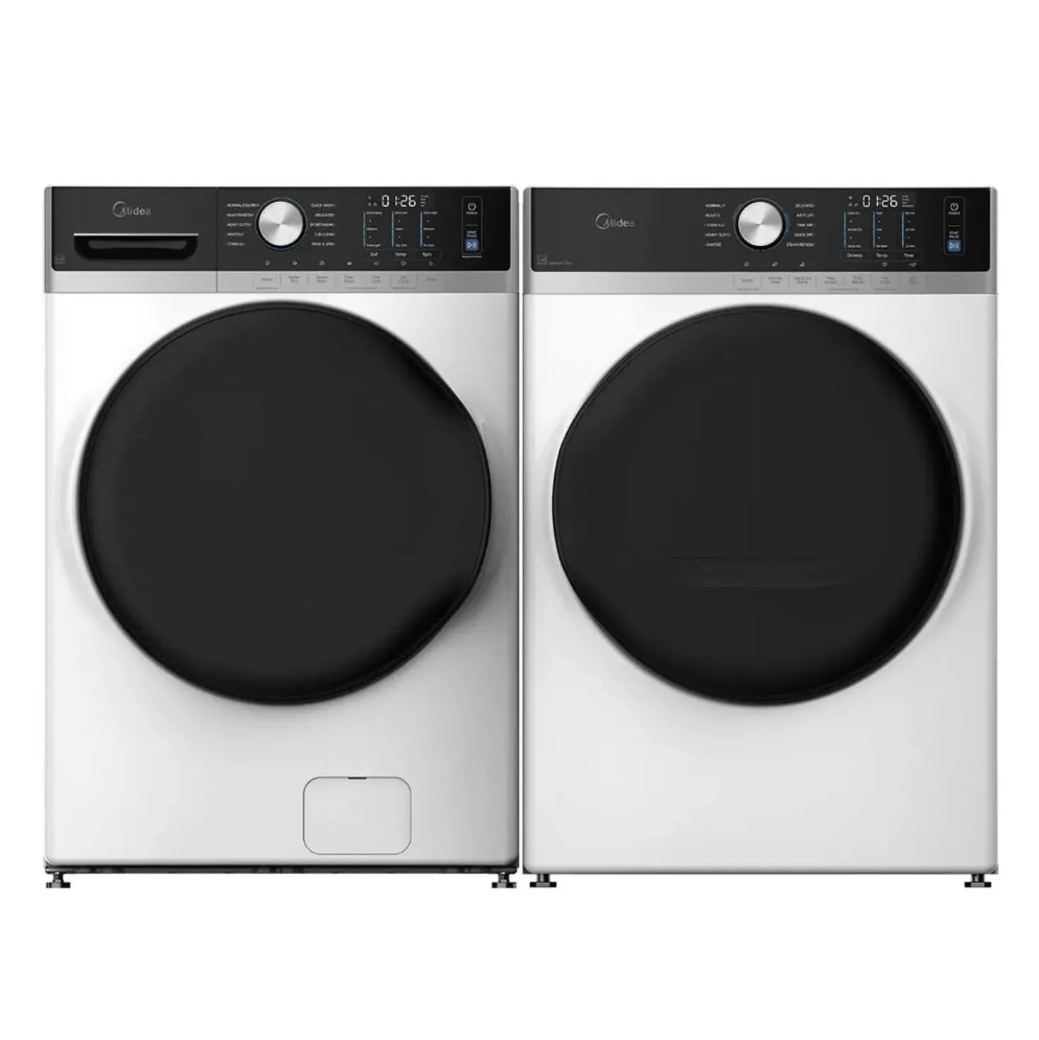 Midea Laveuse Chargement frontal Blanc 27" - MLHW52S7AWW