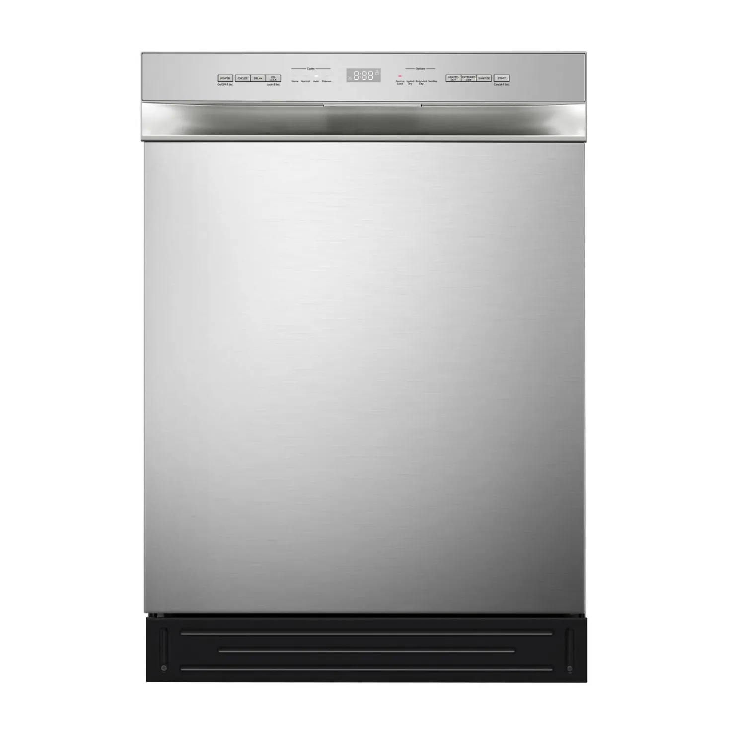 Midea Lave-vaisselle Encastré Acier inoxydable 24" 52dB - MDF24P2BST