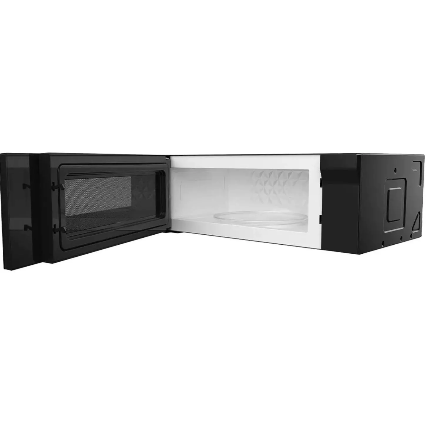 Midea Micro-ondes/Hotte, Inox, 29.88", 1000W, 400