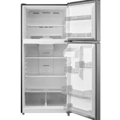 Midea Réfrigérateur 18,1 pi3 30 po Acier inoxydable Congélateur en haut - MRT18D3BST