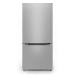 Midea Réfrigérateur 18,7 pi3 30 po Acier inoxydable Congélateur en bas - MRB19B7AST