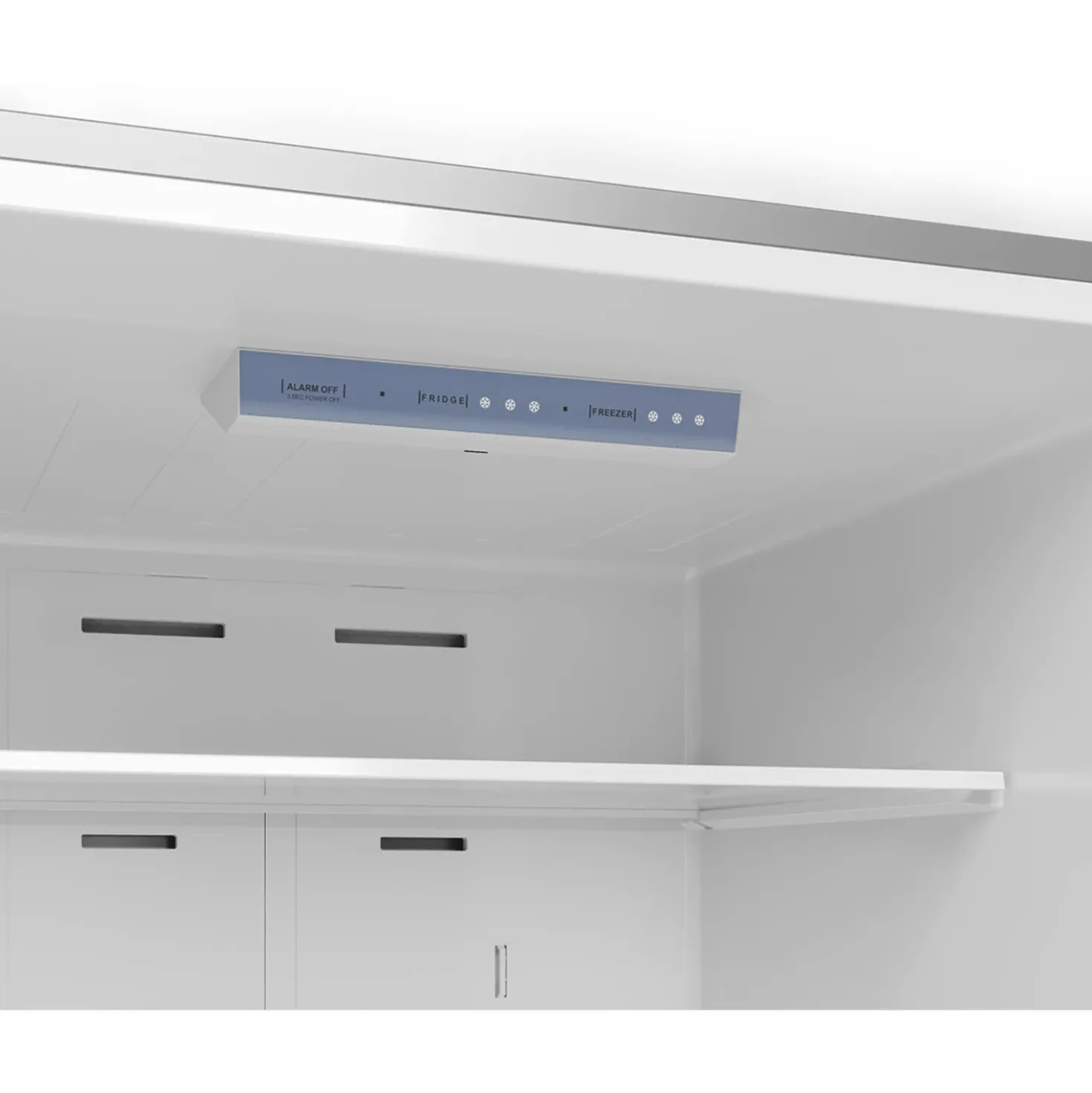 Midea Réfrigérateur 18,7 pi3 30 po Acier inoxydable Congélateur en bas - MRB19B7AST