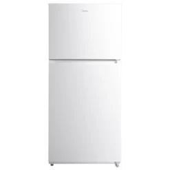 Midea Réfrigérateur 18,1 pi3 30 po Blanc Congélateur en haut - MRT18D3BWW