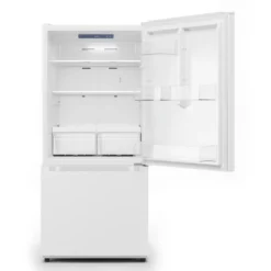 Midea Réfrigérateur 18,7 pi3 30 po Blanc Congélateur en bas - MRB19B7AWW