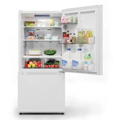 Midea Réfrigérateur 18,7 pi3 30 po Blanc Congélateur en bas - MRB19B7AWW