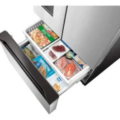 Midea Réfrigérateur 29,3 pi3 36 po Inox Portes françaises - MRF29D2AST
