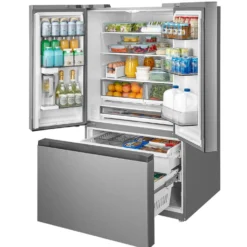 Midea Réfrigérateur 31,7 pi3 36 po Inox Portes françaises - MRF32I6BST