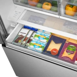 Midea Réfrigérateur 31,7 pi3 36 po Inox Portes françaises - MRF32I6BST