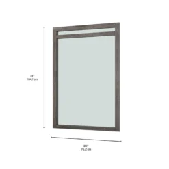 Miroir - gris