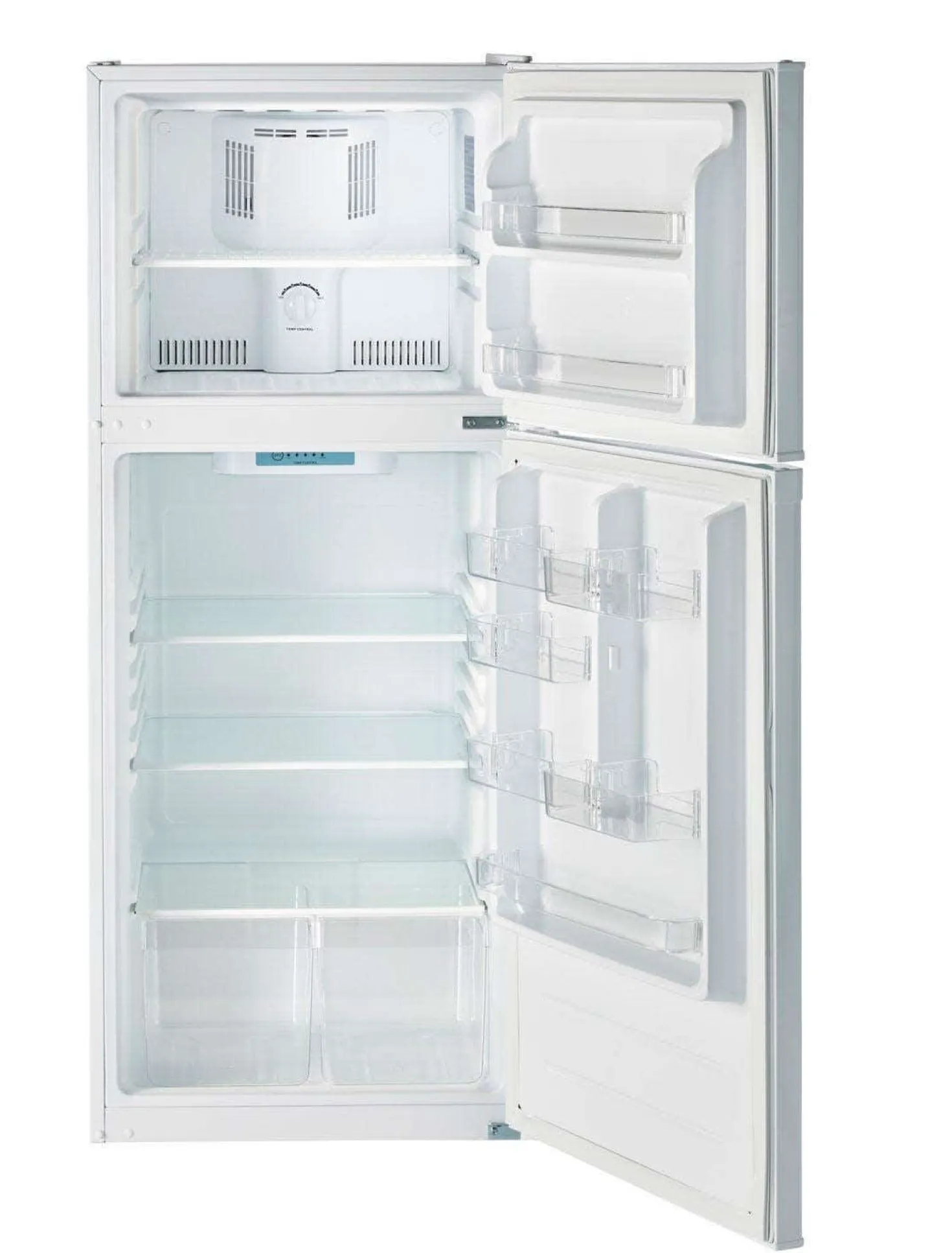 MOFFAT Réfrigérateur 11,5 pi3 24 po Blanc Congélateur en haut - MPE12FGKWW