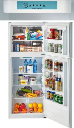 MOFFAT Réfrigérateur 11,5 pi3 24 po Blanc Congélateur en haut - MPE12FGKWW