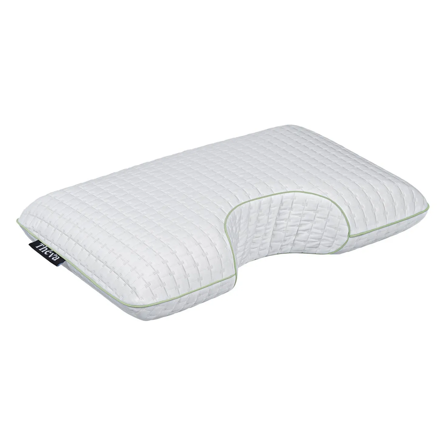 Oreiller ergonomique d’épaule en mousse mémoire infusée de thé vert