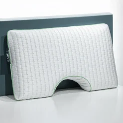 Oreiller ergonomique d’épaule en mousse mémoire infusée de thé vert