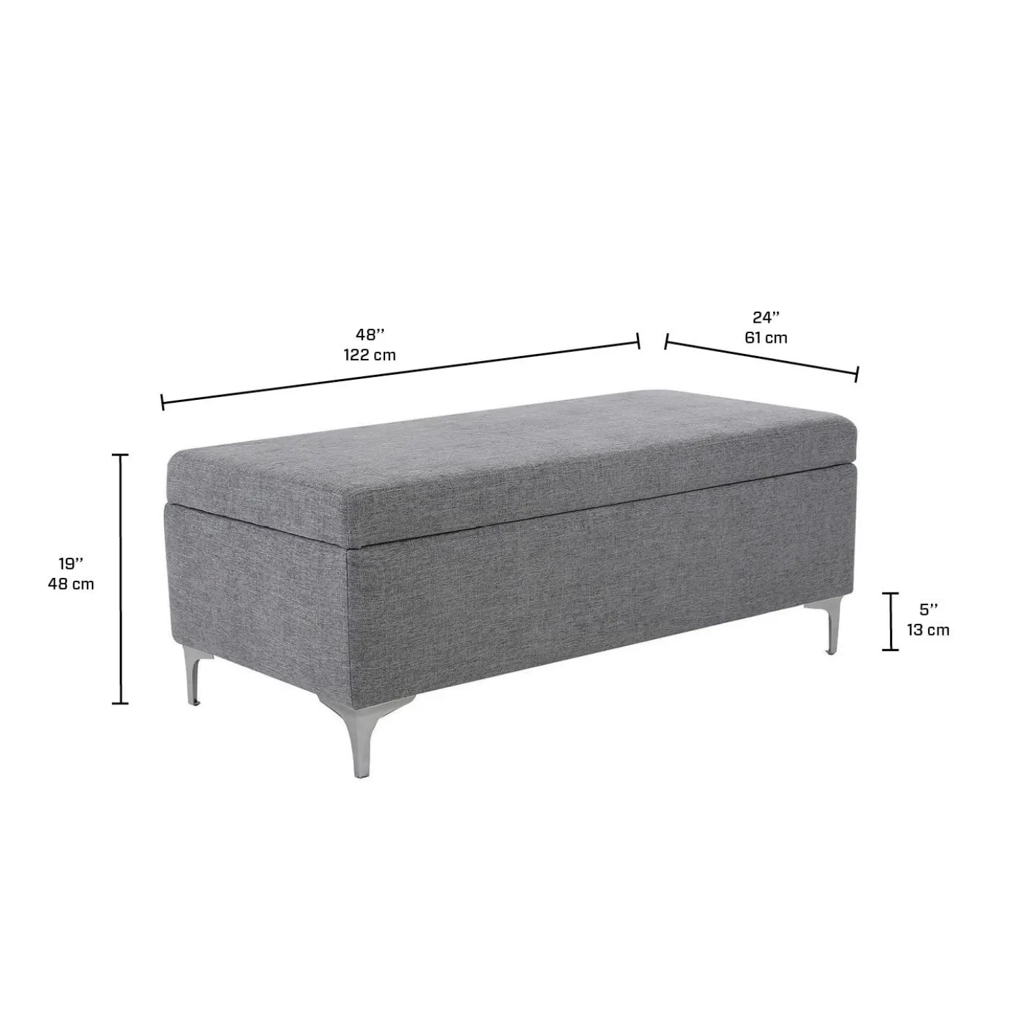 Ottoman avec rangement