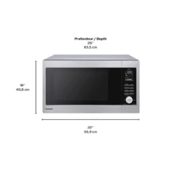 PANASONIC Micro-ondes 4 en 1 Inox22" NNCD66NSC