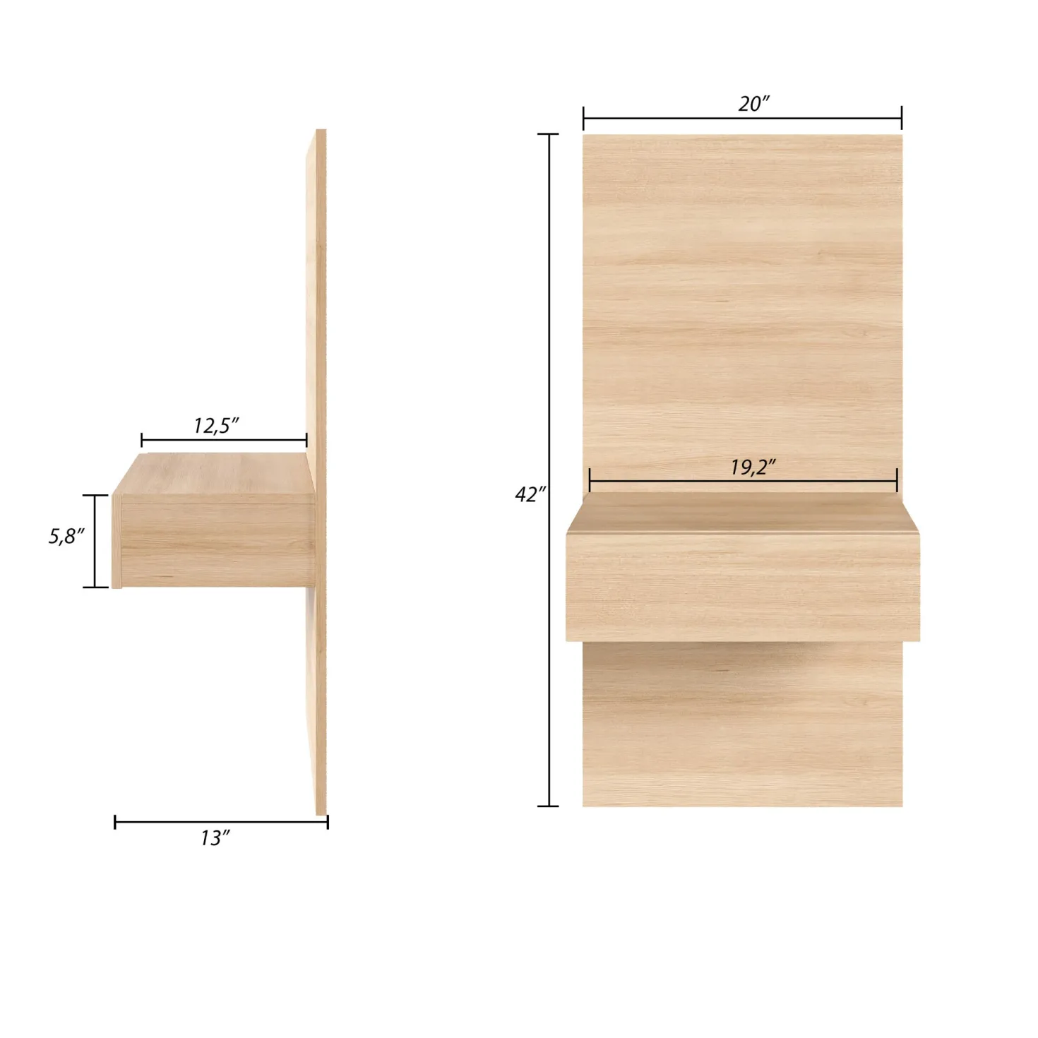 Panneaux d'extension et tables de nuit - Nexera