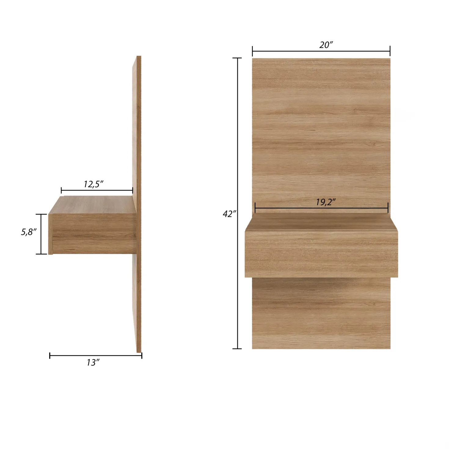 Panneaux d'extension et tables de nuit - Nexera